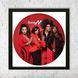 Настінний вініловий декор в дерев'яній рамці Boney M, розміром 36см 513-4-1 фото 3