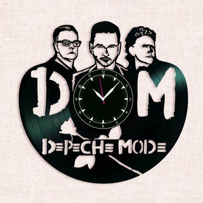 Wall Vinyl Record Clock Depeche Mode 12" Vinyl-Clock-Depeche Mode-1 photo