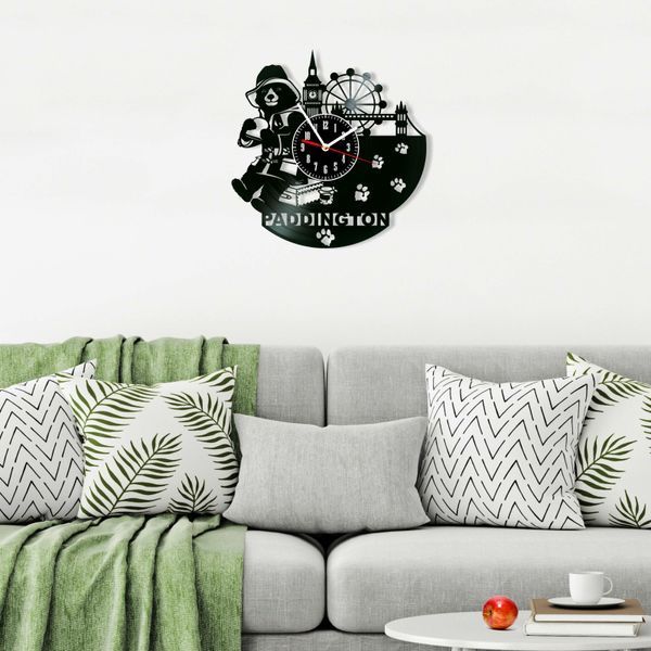 Wall Vinyl Record Clock Paddington 12" Vinyl-Clock-M-Paddington-1 photo