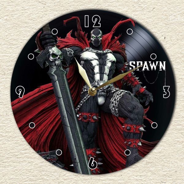 Wall Vinyl Record Clock Spawn 12" UF-Clock-Spawn-1 photo