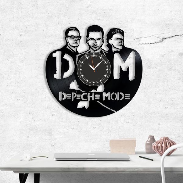 Wall Vinyl Record Clock Depeche Mode 12" Vinyl-Clock-Depeche Mode-1 photo