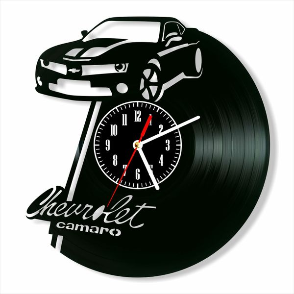 Wall Vinyl Record Clock Chevrolet 12" Vinyl-Clock-Chevrolet-1 photo