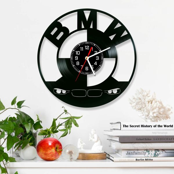 Wall Vinyl Record Clock BMW 12" Vinyl-Clock-BMW-3 photo