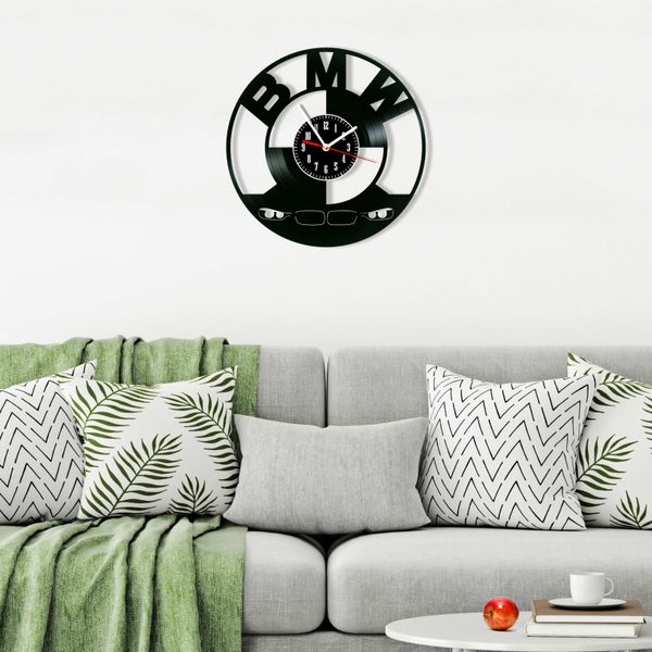 Wall Vinyl Record Clock BMW 12" Vinyl-Clock-BMW-3 photo