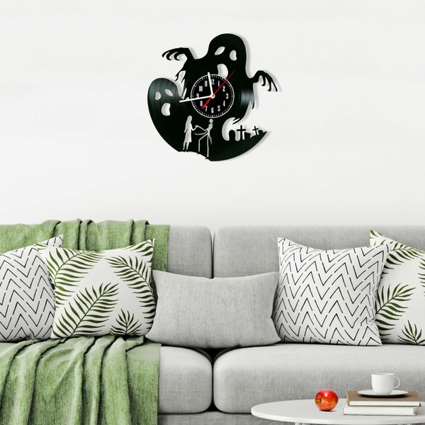 Wall Vinyl Record Clock Nightmare Before Christmas 12" Vinyl-Clock-Nightmare Before Christmas-13 photo