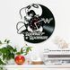 Настінний вініловий годинник Диво-жінка, діаметр 30см Vinyl-Clock-M-Wonder Woman-1 фото 2