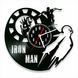 Wall Vinyl Record Clock Iron Man 12" Vinyl-Clock-M-Iron Man-5 photo