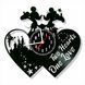 Wall Vinyl Record Clock Mickey and Minnie Mouse 12" Vinyl-Clock-C-Mickey and Minnie Mouse-11 photo