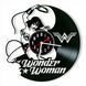Настінний вініловий годинник Диво-жінка, діаметр 30см Vinyl-Clock-M-Wonder Woman-1 фото 1