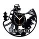 Wall Vinyl Record Clock Firefighter 12" Vinyl-Clock-Firefighter-2 photo 1