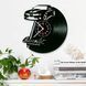 Настінний вініловий годинник Шевроле, діаметр 30см Vinyl-Clock-Chevrolet-1 фото 2