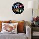 Настінний вініловий годинник The Beatles, діаметр 30см UF-Clock-The Beatles-4 фото 2