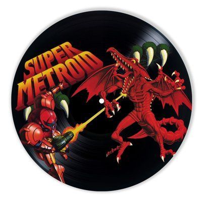 Vinyl Record Decor Super Metroid 12" 275-3-1 photo