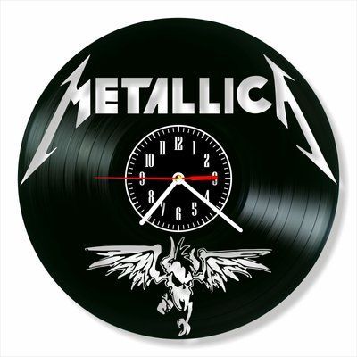 Wall Vinyl Record Clock Metallica 12" Vinyl-Clock-Metallica-5 photo