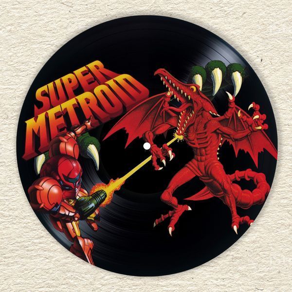 Vinyl Record Decor Super Metroid 12" 275-3-1 photo