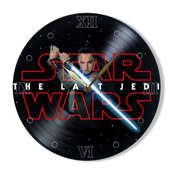 Wall Vinyl Record Clock Star Wars 12" UF-Clock-Star Wars-4 photo