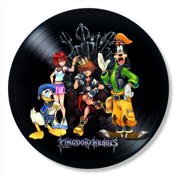 Vinyl Record Decor Kingdom Hearts 12" UF-Decor-Kingdom Hearts-3 photo