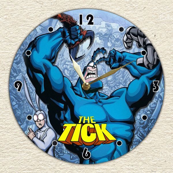 Настінний вініловий годинник Тік, діаметр 30см UF-Clock-The Tick-2 фото