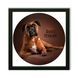 Vinyl Record Decor in a Wooden Frame Boxer 14" 43-4-1 photo 1