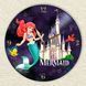 Wall Vinyl Record Clock The Little Mermaid 12" UF-Clock-C-The Little Mermaid-1 photo 3
