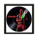 Vinyl Record Decor in a Wooden Frame Deadpool 14" UF-Frame-M-Deadpool-2 photo 1