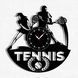 Wall Vinyl Record Clock Tennis 12" 219-1-1 photo 1