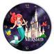 Wall Vinyl Record Clock The Little Mermaid 12" UF-Clock-C-The Little Mermaid-1 photo 1