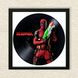 Vinyl Record Decor in a Wooden Frame Deadpool 14" UF-Frame-M-Deadpool-2 photo 3