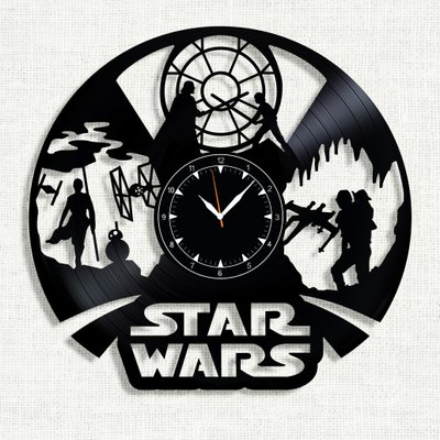 Wall Vinyl Record Clock Star Wars 12" Vinyl-Clock-Star Wars-1 photo