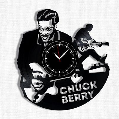 Wall Vinyl Record Clock Chuck Berry 12" Vinyl-Clock-Chuck Berry-1 photo