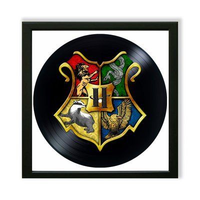 Vinyl Record Decor in a Wooden Frame Harry Potter 14" 736-4-1 photo