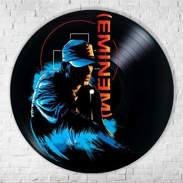 Vinyl Record Decor Eminem 12" 528-3-1 photo