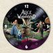 Wall Vinyl Record Clock Alice in Wonderland 12" UF-Clock-M-Alice in Wonderland-1 photo 3