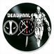Настінний вініловий годинник Дедпул, діаметр 30см Vinyl-Clock-Deadpool-4 фото