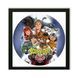 Vinyl Record Decor in a Wooden Frame Scooby Doo 14" 962-4-2 photo