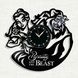 Wall Vinyl Record Clock Beauty and the Beast 12" Vinyl-Clock-C-Beauty and the Beast-4 photo