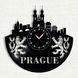 Wall Vinyl Record Clock Prague 12" 12-1-1 photo 1