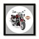 Vinyl Record Decor in a Wooden Frame Harley Davidson 14" UF-Frame-Harley Davidson-4 photo