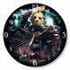 Настінний вініловий годинник Джейсон Вурхіз, діаметр 30см UF-Clock-M-Jason Voorhees-1 фото 1