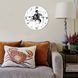 Wall Vinyl Record Clock Drums 12" UF-Clock-Drums-1 photo 2