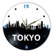 Wall Vinyl Record Clock Tokyo 12" UF-Clock-Tokyo-1-2 photo