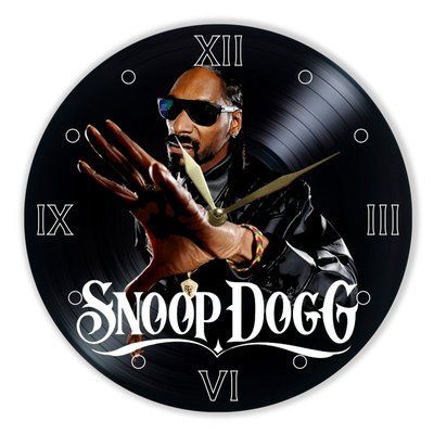 Wall Vinyl Record Clock Snoop Dogg 12" UF-Clock-Snoop Dogg-1 photo