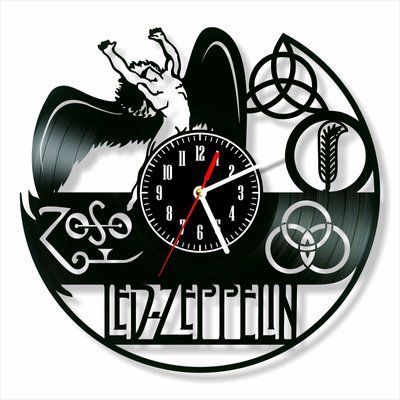 Wall Vinyl Record Clock Led Zeppelin 12" Vinyl-Clock-Led Zeppelin-5 photo