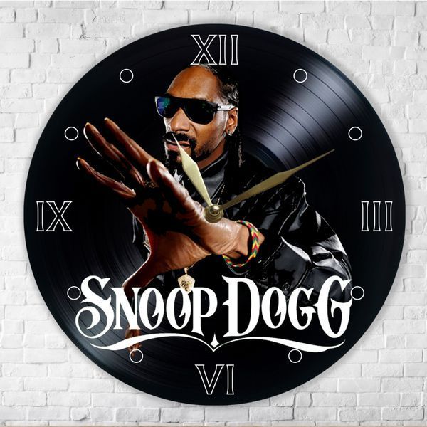 Wall Vinyl Record Clock Snoop Dogg 12" UF-Clock-Snoop Dogg-1 photo