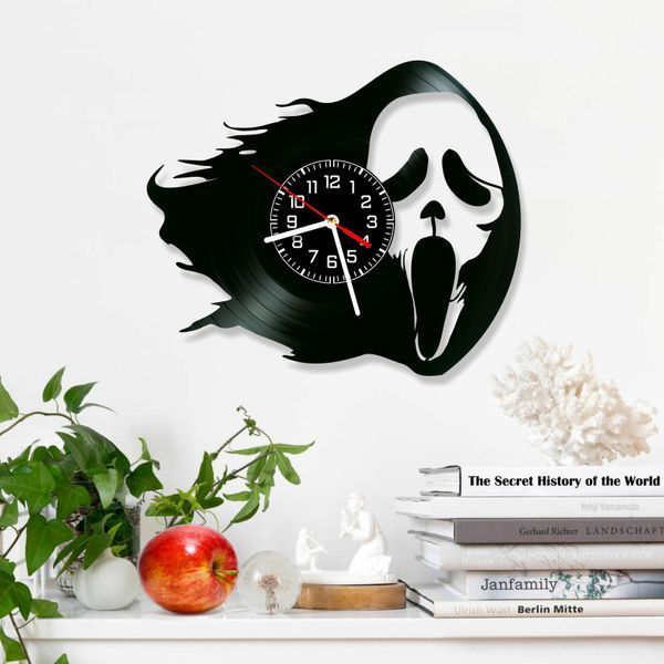 Wall Vinyl Record Clock Scream 12" Vinyl-Clock-M-Scream-1 photo