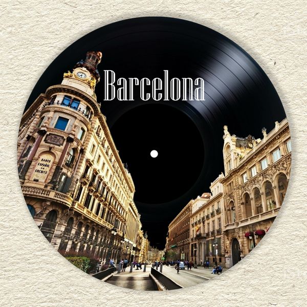 Vinyl Record Decor Barcelona 12" UF-Decor-Barcelona-1 photo