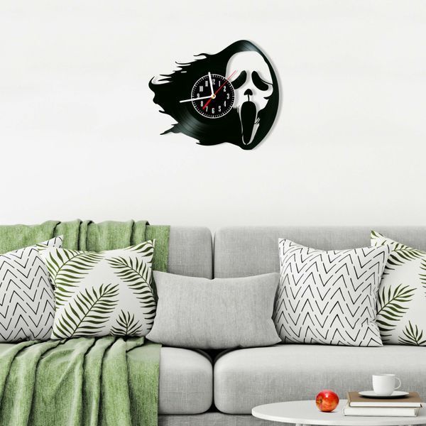 Wall Vinyl Record Clock Scream 12" Vinyl-Clock-M-Scream-1 photo