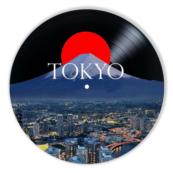 Vinyl Record Decor Tokyo 12" UF-Decor-Tokyo-1-2 photo