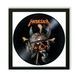 Vinyl Record Decor in a Wooden Frame Metallica 14" 556-4-2 photo