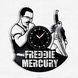 Wall Vinyl Record Clock Freddie Mercury 12" Vinyl-Clock-Freddie Mercury-1 photo 1